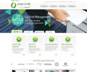 Ecoprintq.com(Site) Screenshot