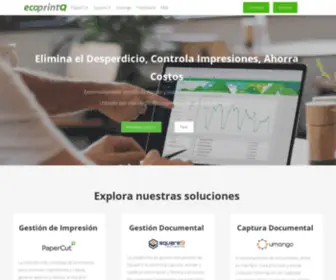 Ecoprintq.la(Simplifying Digital Transformation) Screenshot