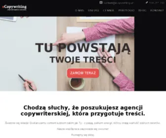 Ecopywriting.pl(Pisanie tekstów) Screenshot