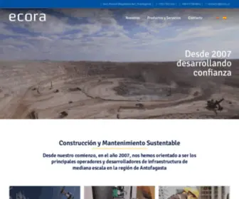 Ecora.cl(Desde 2007 desarrollando confianza) Screenshot