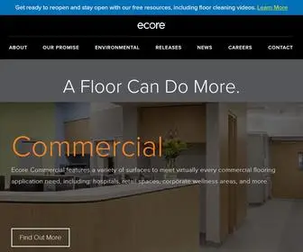 Ecoreintl.com(Ecore International) Screenshot