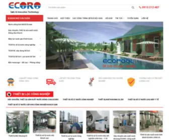 Ecoro.vn(Thiết bị xử lý nước chuyên nghiệp) Screenshot