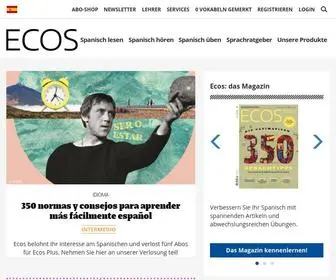 Ecos-Online.de(Ecos Online) Screenshot