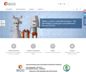 Ecosa.pl(Energetyka Cieplna Opolszczyzny SA) Screenshot