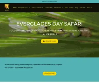 Ecosafari.com(Everglades Day Safari) Screenshot