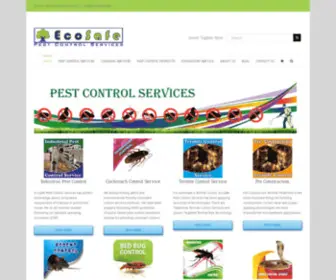 Ecosafebd.com(ECOSAFE PEST CONTROL SERVICES) Screenshot
