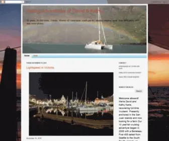 Ecosailingcharters.com(Sailing Adventures of David and Kathy Kane) Screenshot