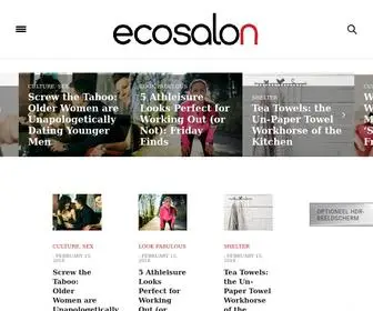 Ecosalon.com(Home) Screenshot