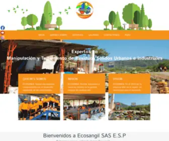 Ecosangil.com(EcoSanGil) Screenshot