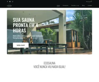 Ecosauna.com.br(Sua sauna pronta em 4 horas) Screenshot