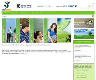 Ecoschools.com.qa(ECO-Schools) Screenshot