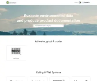 Ecoscorecard.com(Find Manufacturers) Screenshot