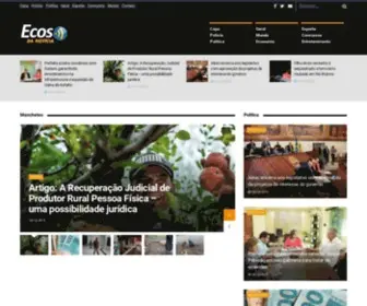 Ecosdanoticia.com.br(Ecos da Notícia) Screenshot