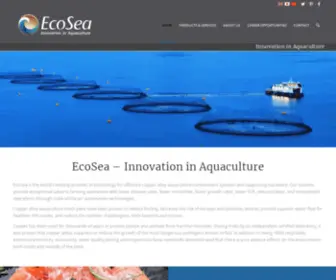 Ecoseafarming.com(EcoSea) Screenshot