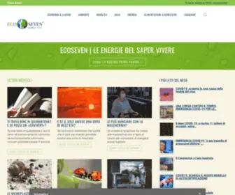 Ecoseven.net(Le Energie del Saper Vivere) Screenshot