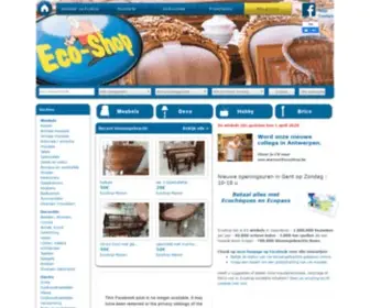Ecoshop.be(Eco-Shop) Screenshot