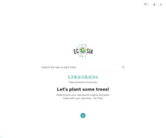 Ecosia.info(The search engine that plants trees) Screenshot