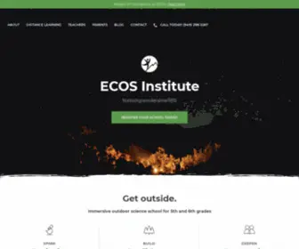 Ecosinstitute.com(The ECOS Institute) Screenshot