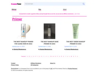 Ecosmeticstr.org(New Product Reviews) Screenshot