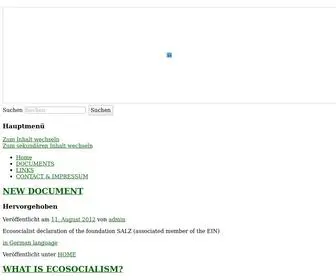 Ecosocialistnetwork.org(Ecosocialistnetwork) Screenshot