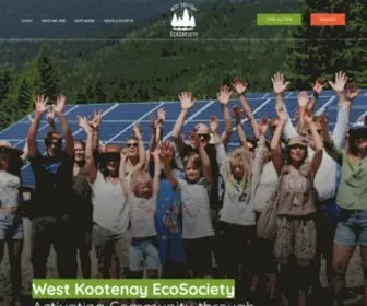 Ecosociety.ca(West Kootenay EcoSociety) Screenshot