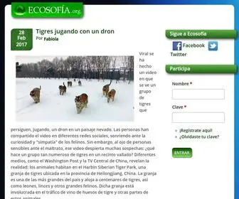 Ecosofia.org(Ecosofía) Screenshot
