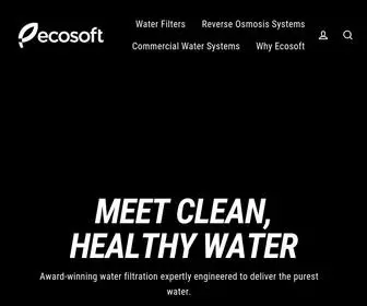 Ecosoftwater.com(Ecosoft Water Filters) Screenshot