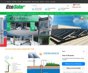 Ecosolar.com.vn(Công Ty TNHH Công Nghệ Xanh) Screenshot