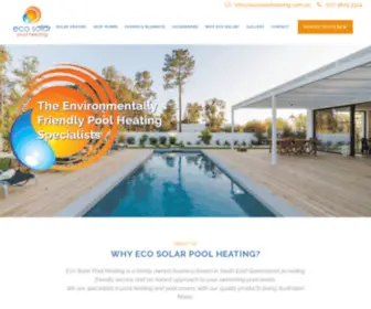 Ecosolarheating.com.au(Eco Solar) Screenshot