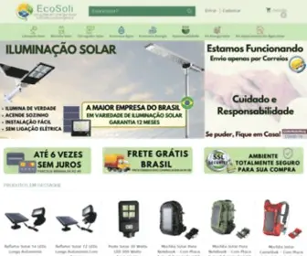 Ecosoli.com.br(Energia Solar Fotovoltaica) Screenshot