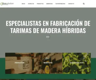 Ecosolution.mx(Tarimas de Madera) Screenshot