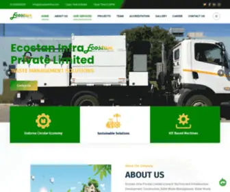 Ecostaninfra.com(Ecostan Infra Private Limited) Screenshot