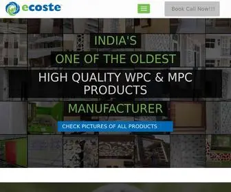 Ecoste.in(Ecoste WPC Boards) Screenshot