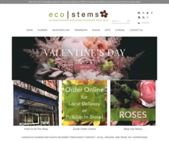Ecostems.ca(Located in downtown Toronto) Screenshot