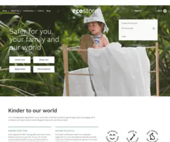 Ecostore.com.au(Skincare Products and Cleaning Supplies New Zealand) Screenshot