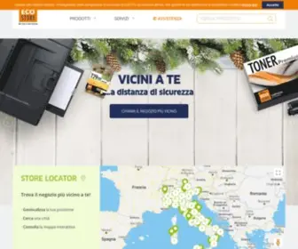 EcoStore.it(Eco storenegozi specializzati in cartucce e toner re) Screenshot