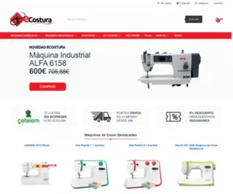 Ecostura.com(Máquinas de coser) Screenshot