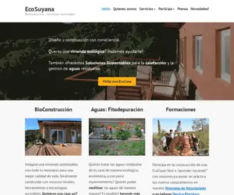 Ecosuyana.com(BioConstrucción) Screenshot