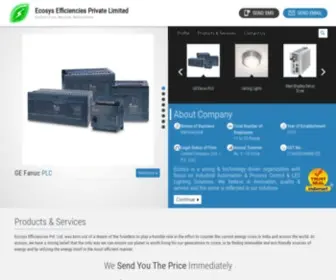 EcosysGlobal.co.in(Ecosys Efficiencies Private Limited) Screenshot