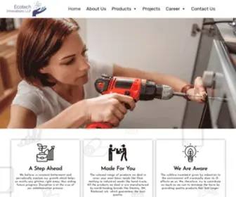 Ecotechinnovations.in(Just another WordPress site) Screenshot
