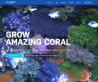 Ecotechmarine.com(EcoTech Marine) Screenshot