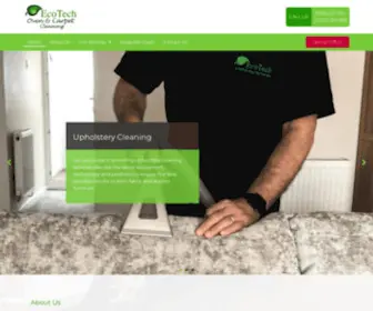 Ecotechovencleaning.co.uk(EcoTech) Screenshot