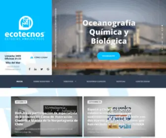 Ecotecnos.cl(Estudios Ambientales) Screenshot