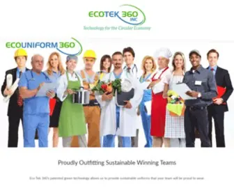 Ecotek360.com(Technology for the Circular Economy) Screenshot