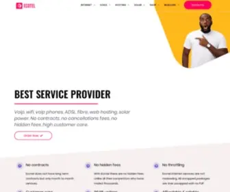Ecotel.co.za(Best Service Providers in South Africa) Screenshot