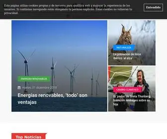 Ecoticias.com(Noticias de Medio Ambiente y Ecologia) Screenshot