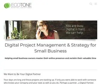 Ecotonedigital.com(Ecotone Digital Solutions) Screenshot