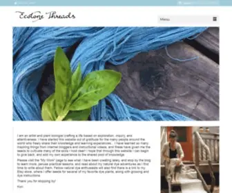 Ecotonethreads.com(WordPress) Screenshot