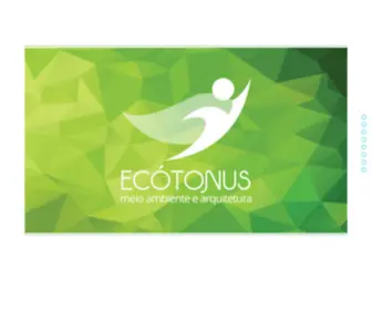 Ecotonus.com.br(Meio Ambiente e Arquitetura) Screenshot