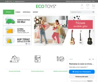 Ecotoys.eu(Zabawki z drewna) Screenshot